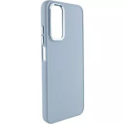 Чехол Epik TPU Bonbon Metal Style для Samsung Galaxy A13 4G Mist blue