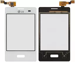 Сенсор (тачскрін) LG Optimus L3 E400 (original) White