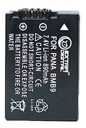 Аккумулятор для фотоаппарата Panasonic DMW-BMB9 (890 mAh) DV00DV1328 ExtraDigital - миниатюра 2