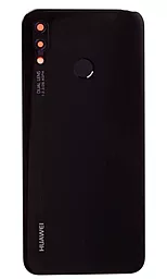 Задняя крышка корпуса Huawei P20 Lite / Nova 3e со сканером отпечатка пальца и со стеклом камеры Original  Black