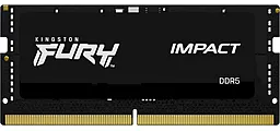 Оперативная память для ноутбука Kingston Fury 16 GB SO-DIMM DDR5 6400 MHz Impact (KF564S38IB-16) - миниатюра 3