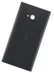 Задняя крышка корпуса Nokia Lumia 730 Dual SIM (RM-1040) / Lumia 735 (RM-1038) Black - миниатюра 2