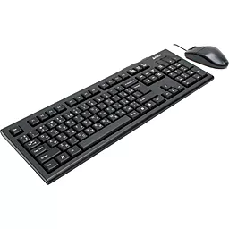 Комплект (клавіатура+мишка) A4Tech PS/2 (KR-8520D) Black - мініатюра 2