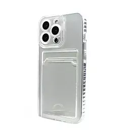 Чехол 1TOUCH CARD для Apple iPhone 14 Pro Max Transparent