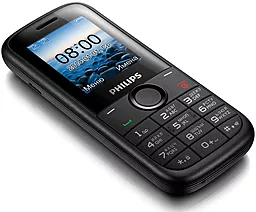 Мобільний телефон Philips E120 Black - мініатюра 2