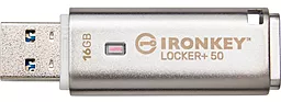 Флешка Kingston 16 GB IronKey Locker+ 50 (IKLP50/16GB) - миниатюра 4