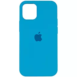 Чехол Silicone Case Full для Apple iPhone 14 Pro Blue