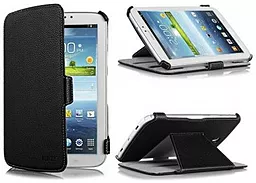Чехол для планшета Samsung Leather Case Samsung Galaxy Tab 3 8 Black (38684) - миниатюра 2