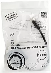 Видео переходник (адаптер) Cablexpert Mini DisplayPort - VGA M-F 0.15м White (A-mDPM-VGAF-02-W) - миниатюра 3