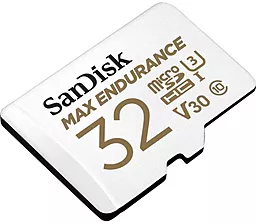 Карта памяти SanDisk microSDHC 32GB Max Endurance Class 10 UHS-I U3 V30 + SD-адаптер (SDSQQVR-032G-GN6IA) - миниатюра 2