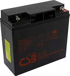 Акумуляторна батарея CSB 12V 17Ah (GP12170B1/В3)