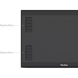 Графический планшет Parblo A610 Plus V2 Black - миниатюра 3