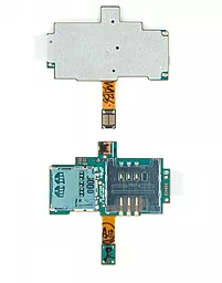 Шлейф Samsung Galaxy S I9000 / Galaxy S Plus I9001 с разъемом SIM-карты и картой памяти Original