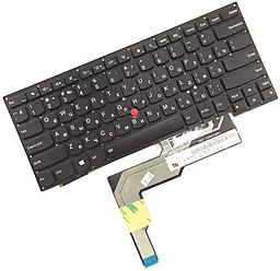 Клавиатура для ноутбука Lenovo ThinkPad S431 S440 без рамки черная