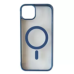 Чехол Epik Clear Color MagSafe Case Box для Apple iPhone 14 Navy Blue