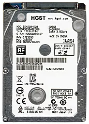 Жорсткий диск для ноутбука Hitachi CinemaStar Z5K500 500 GB 2.5 (HCC545050A7E380_)