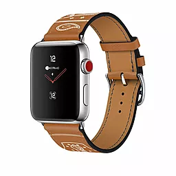 Ремінець для годинника COTEetCI W13 Fashion Leather для Apple Watch 42/44/45/49mm Brown (WH5219-KR)