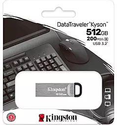 Флешка Kingston DataTraveler Kyson 512GB (DTKN/512GB) - миниатюра 3