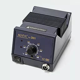 Паяльная станция одноканальная, компактная AOYUE 2901 (Паяльник, 70Вт) - миниатюра 2