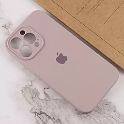 Чехол Silicone Case Full Camera для Apple iPhone 15 Pro Max Lavender - миниатюра 3