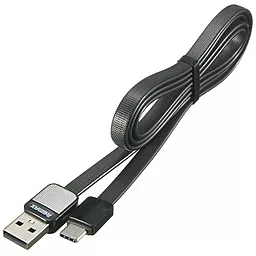 USB Кабель Remax RC-044a Platinum USB Type-C Cable Black - мініатюра 3