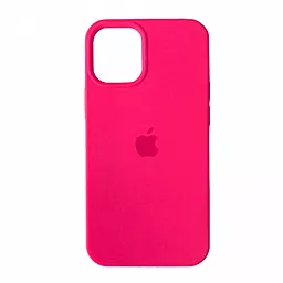 Чехол Silicone Case Full для Apple iPhone 15 Hot pink