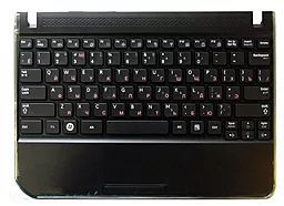 Клавиатура для ноутбука Samsung N210 N220 с топ панелью черная