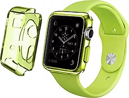 Чехол ArmorStandart для умных часов Apple Watch 42mm/44mm (ARM44957) Прозрачнный Зеленый
