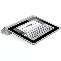 Чохол для планшету Apple Smart Case Polyurethane iPad 4, iPad 3, iPad 2 Light Gray (MD455) - мініатюра 5