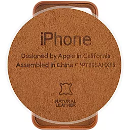 Чехол Epik Leather Case для Apple iPhone 11 Pro Max Saddle Brown - миниатюра 5