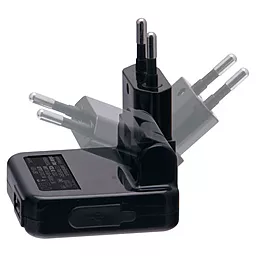 Мережевий зарядний пристрій Cellular Line 2 USB (ACHUSBMOBILEDUAL) - мініатюра 2