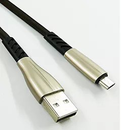 Кабель USB Dengos micro USB Cable Black (PLS-M-PLSK-BLACK)