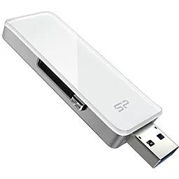 Флешка Silicon Power 32GB xDrive Z30 White USB 3.0/Lightning (SP032GBLU3Z30V1W) - миниатюра 5