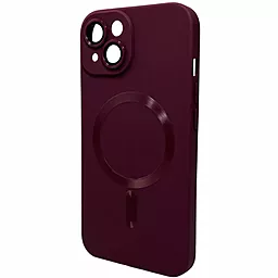 Чехол Cosmic Frame MagSafe Color для Apple iPhone 13 Wine Red