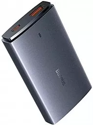Сетевое зарядное устройство Baseus 65W GaN5 Pro Ultra-Slim 5A USB-A-C + USB-C-C Cable Gray - миниатюра 3