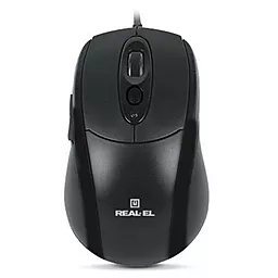 Компьютерная мышка REAL-EL RM-290 (EL123200011) Black