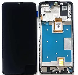 Дисплей Huawei Honor X7a с тачскрином и рамкой, Black