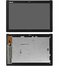 Дисплей для планшета Asus ZenPad 10 Z300C, Z300CG, Z300CL (желтый шлейф, #CLAT101WR61XG, CLAA101WR61 XG) + Touchscreen (original) Black