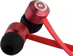 Наушники KS Ribbons earphones Red - миниатюра 2