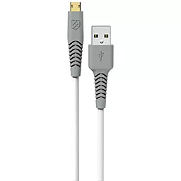 USB Кабель Scosche SyncAble™ HD (REVERSIBLE) Micro USB White (HDEZ4WT) - мініатюра 2