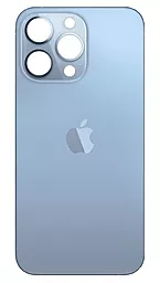 Задняя крышка корпуса Apple iPhone 13 Pro Max (big hole) Sierra Blue