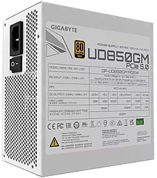 Блок питания Gigabyte UD850GM PG5 White (GP-UD850GM-PG5W) - миниатюра 5