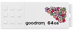 Флешка GooDRam 64 GB UME2 Spring White (UME2-0640W0R11-SP) - миниатюра 2