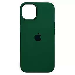 Чохол Silicone Case Full для Apple iPhone 12 Pro Max Atrovirens