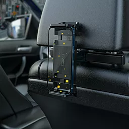 Автодержатель AceFast D8 in-car headrest holder Black - миниатюра 4