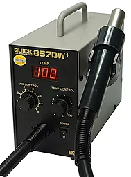 Паяльная станция одноканальная, термофен, термовоздушная Quick 857DW+ (Фен, 550Вт) - миниатюра 2