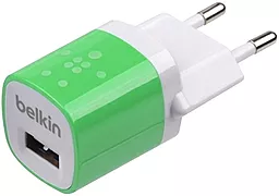 Мережевий зарядний пристрій Belkin Mixit Home Charger 1A Green (BK017E / F8J017_HC) - мініатюра 2
