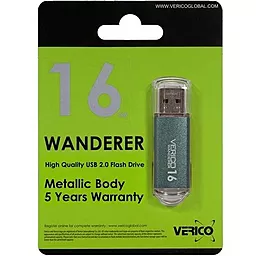 Флешка Verico USB 16Gb Wanderer (VP08-16GKV1E) SkyBlue - мініатюра 2