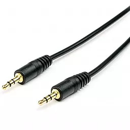 Аудіо кабель Atcom AUX mini Jack 3.5mm M/M Cable 0.8 м black (17434)