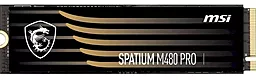 SSD Накопитель MSI Spatium M480 Pro 1 TB (S78-440L1G0-P83)